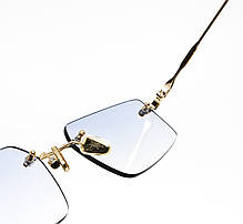 Окуляри сонцезахисні унісекс BSTT Bust Out T-Rex Oro безобідкові безоправні, фото 5