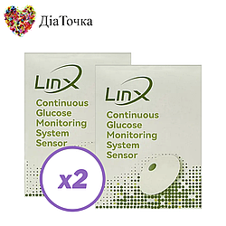 Сенсор LinX CGM (Лінкс) — Aidex X 2 уп.