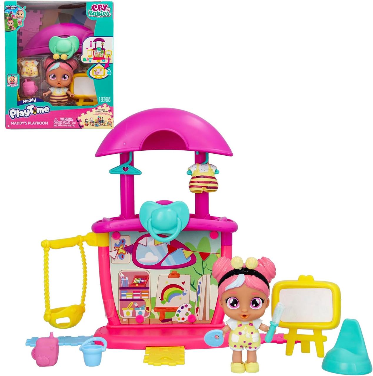 Ігровий набір Край Бебі ігрова кімната Меді Cry Babies Playtime Maddy's Playroom