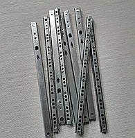 Напрямна кулькова врізна для ящика довжина 246мм товщина 17мм