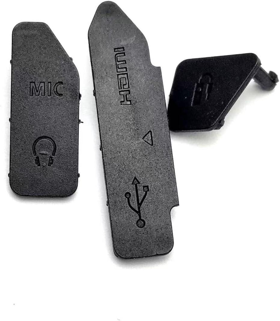 Заглушка гумка USB, роз'єм ДК і Video OUT, MIC для фотоапарата Canon EOS RP — комплект 3 шт., фото 1