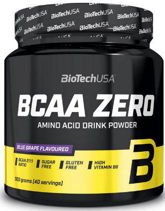 Амінокислоти BCAA BioTech EAA ZERO 350 г синій виноград