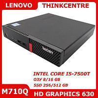 Міні ПК Lenovo ThinkCentre M710Q i5-7500T 8/256 GB DP DP-HDMI WiFi+BT