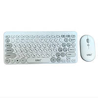 Бездротовий комплект миша та клавіатура для ПК, Якісний набір клавіатура та миша для комп'ютера