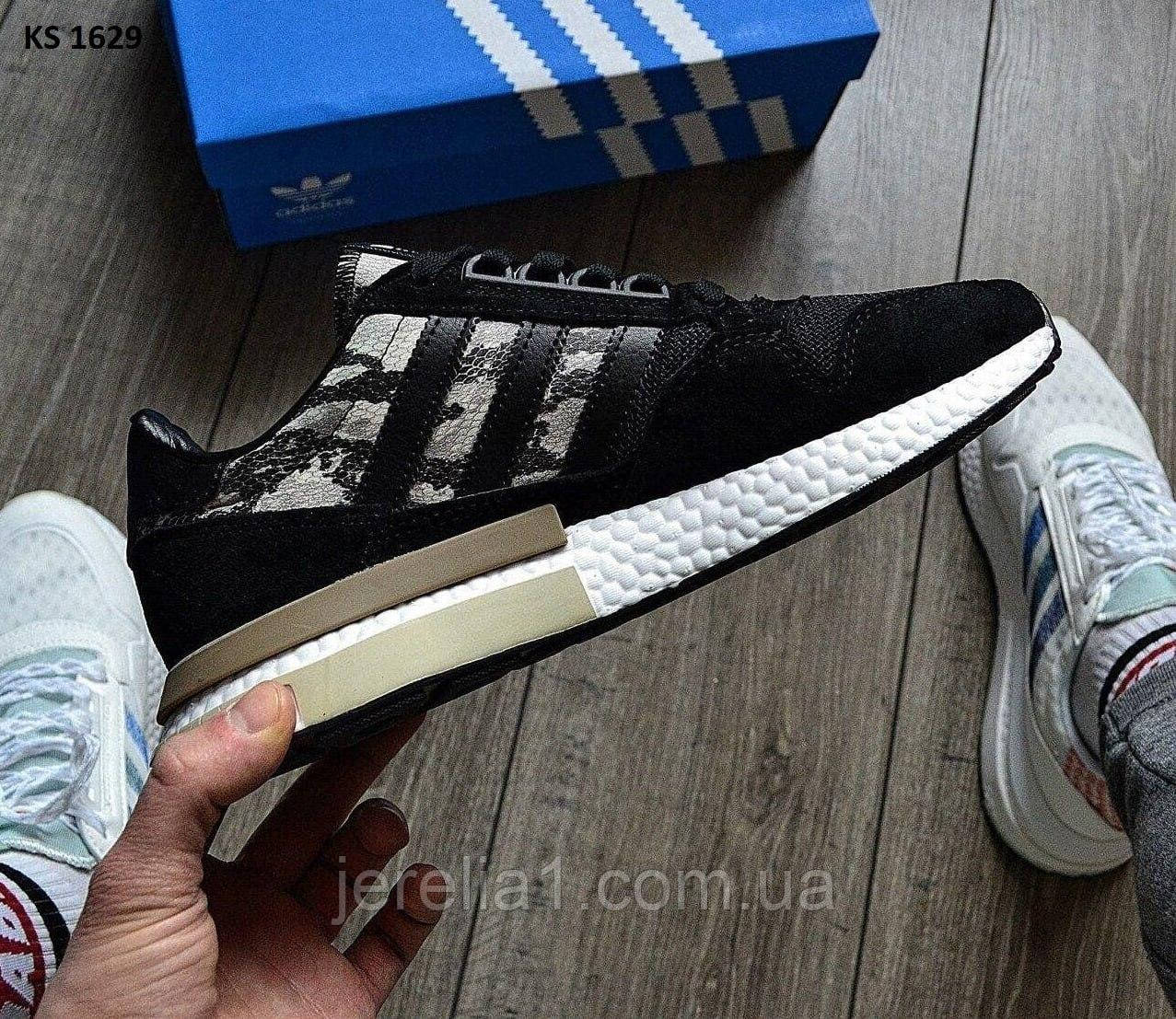 Кросівки Adidas ZX 500 RM Commonwealth Crocodile, фото 1