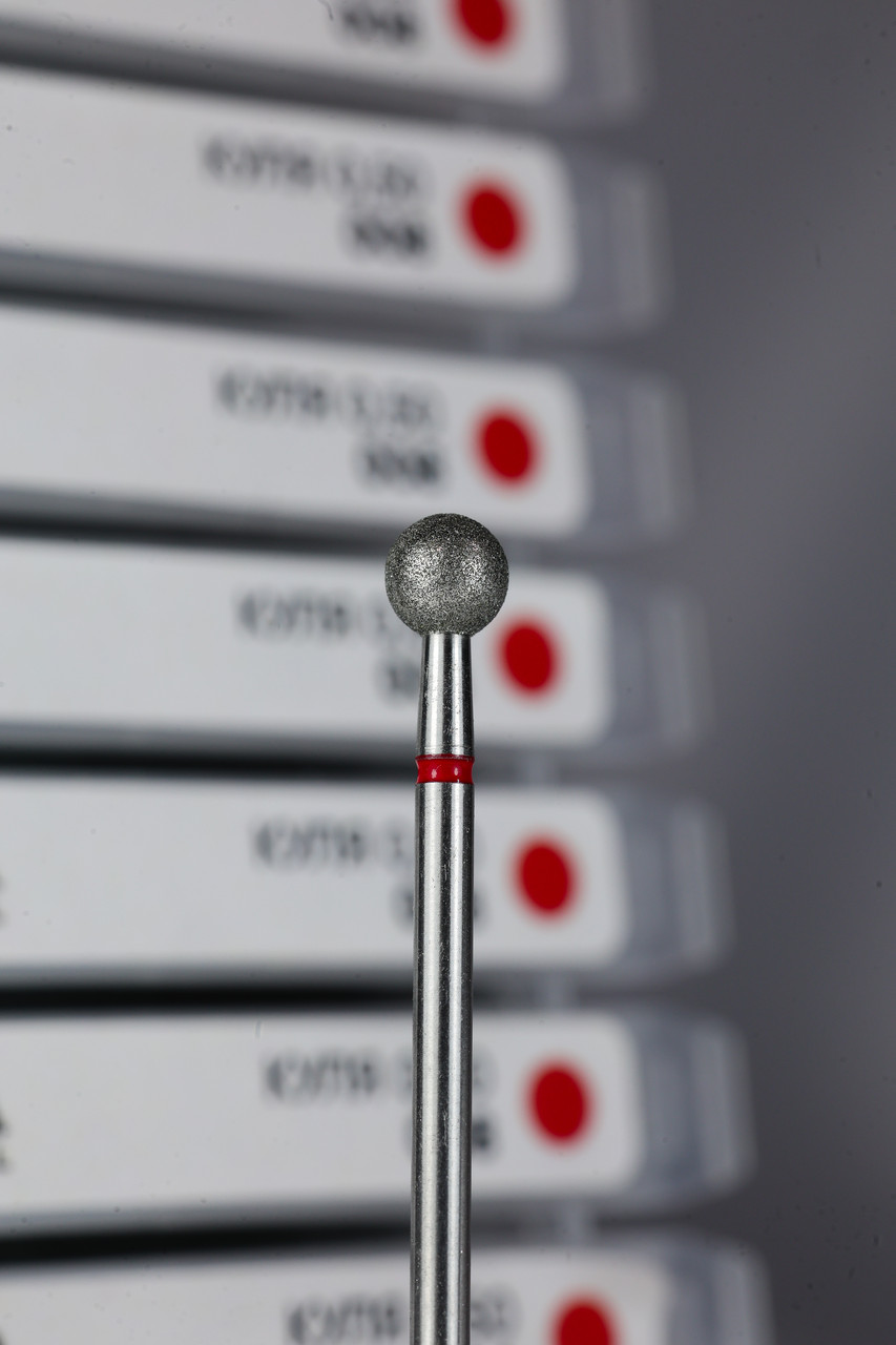 Фреза алмазна куля Saga Professional  d 0,50 мм червона насічка