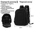 Рюкзак Yakuss Y19 для фотоапарата (фоторюкзак) - Чорний, фото 2