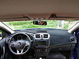 Накидка на панель приладів RENAULT Logan/Sandero 2012+ Чохол/накидка на торпеду авто Рено Сандеро, фото 4