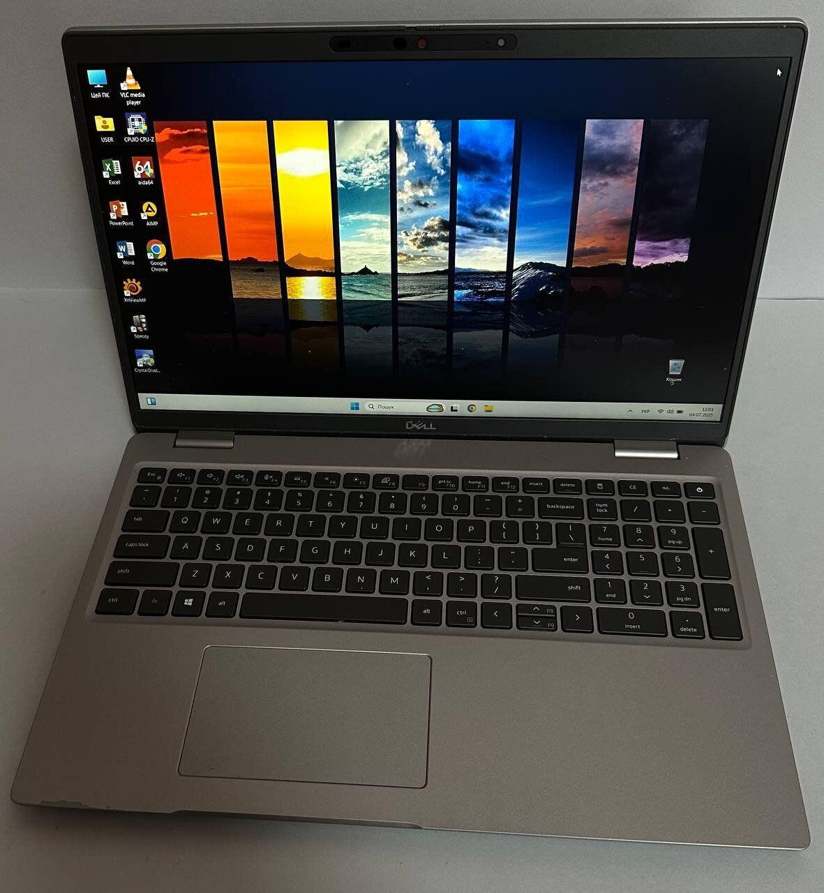 Б/в Ультрабук Б-клас Dell Latitude 5520 15.6" 1920x1080| Core i5-1145G7| 16 GB RAM| 256 GB SSD| Iris Xe