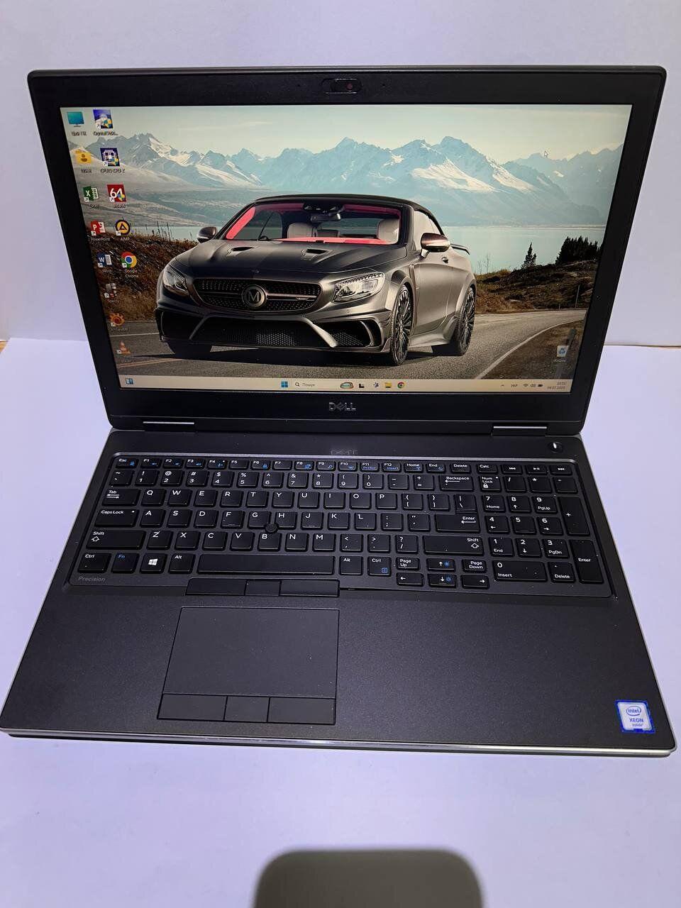 Б/в Ноутбук Б-клас Dell Precision 7540 15.6" 1920x1080| Xeon E2276M| 32 GB RAM| 512 GB SSD| Quadro T2000 4GB