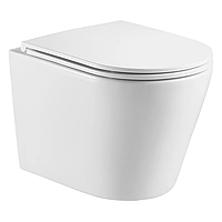 Унітаз підвісний Mixxus Premium Bevel-0301-R 515x355x365 мм з системою змиву RIMLESS (MP6470)