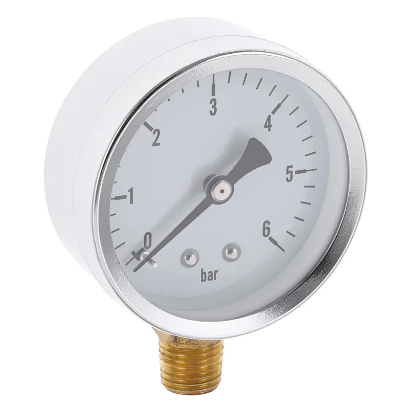 Манометр радіальний VODOMET DS-6511 (VO0018), пряме підключення, корпус з нержавіючої сталі