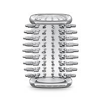 Насадка на пеніс відкрита із шипами Blush Stay Hard прозора