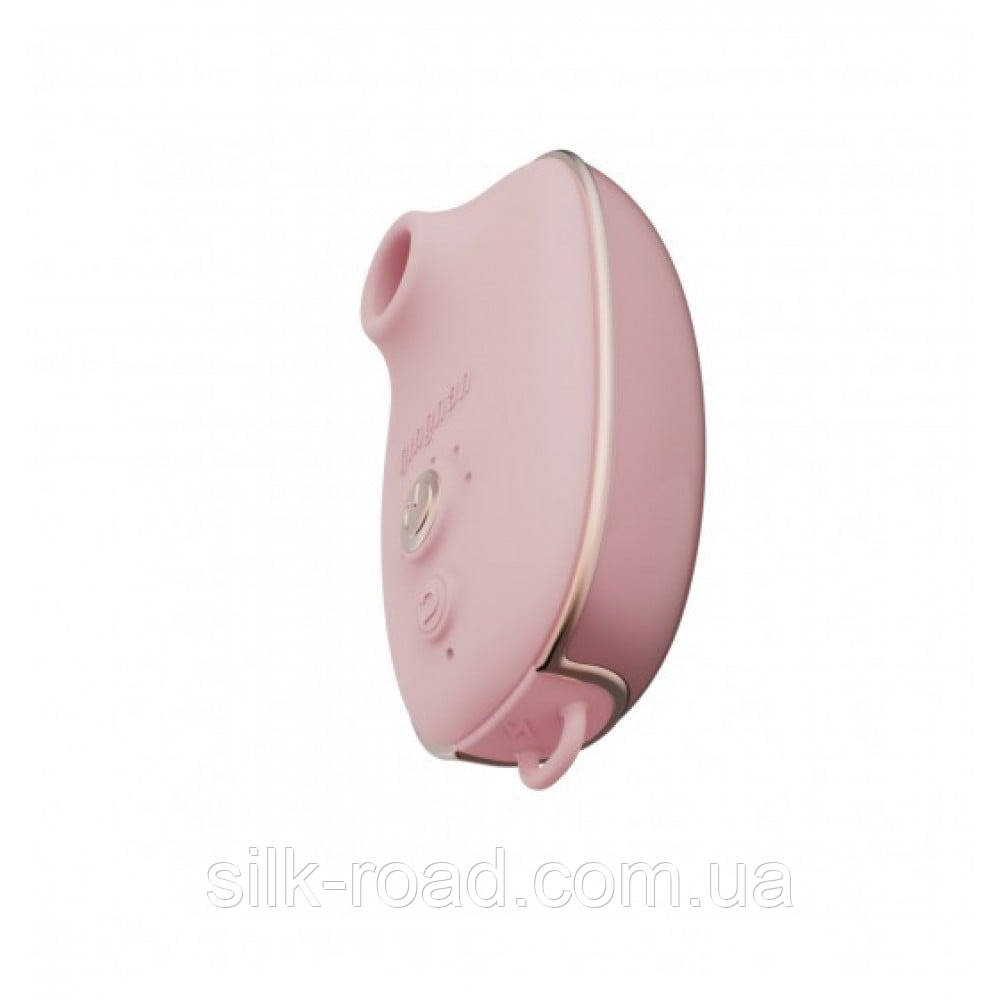 Вакуумний стимулятор клітора Qingnan No.0, силіконовий, рожевий