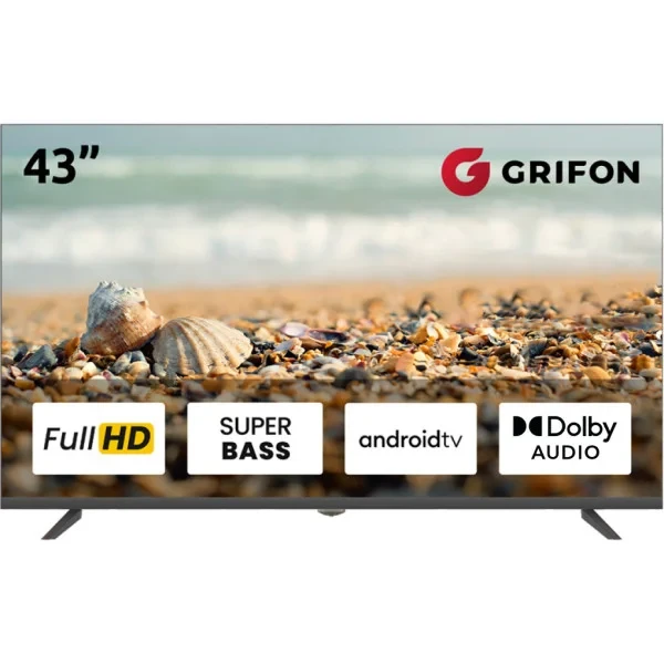 Телевізор Grifon Nova NV43FSB Black 43, фото 1