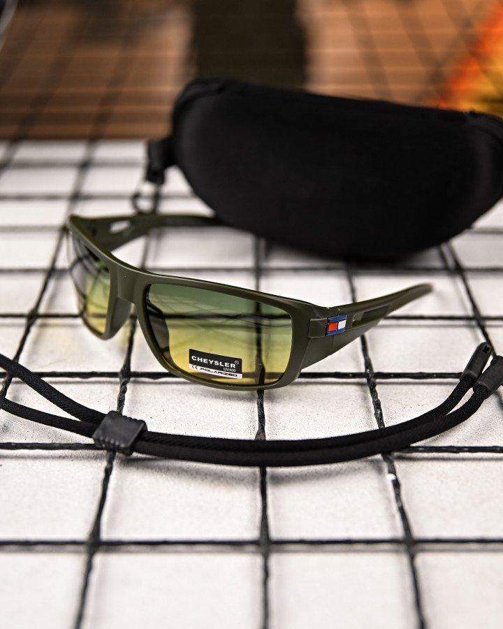 Мілітарі окуляри Olive: тактичні захисні окуляри з полікарбонату, UV400, Anti-Fog, дзеркальні лінзи для полювання, страйкболу, тур, фото 1