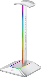 Підставка для навушників FragON Watchtower 2U RGB Silver (FGLHH22WTWTR2URGB)