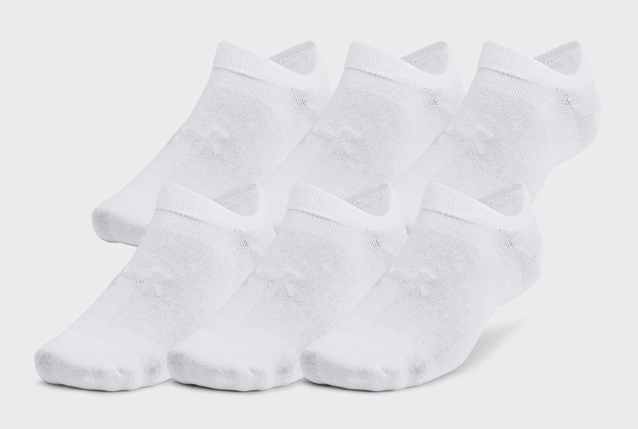 Шкарпетки UA Essential No Show 6pk білий Уни SM