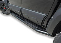 Боковые Подножки Amazon Black (2 шт., черные) для Volkswagen Amarok 2022- гг