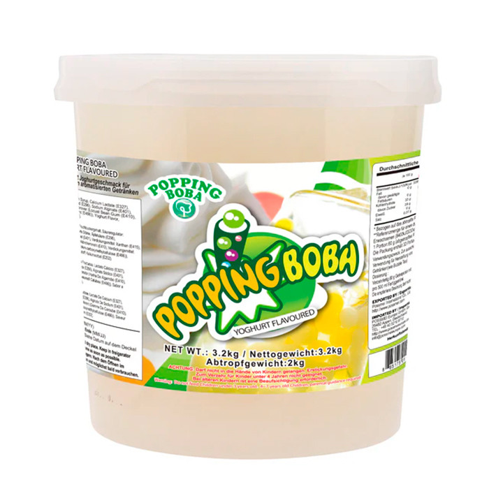 Bubble tea Перлини Йогурт 3.2 кг TM Possmei, фото 1