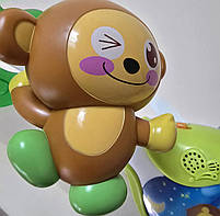 Музична карусель мобіль на ліжечко 3в1 підвіски музика світло Limo Toy 3в1 уп 42*34*13см (818), фото 6