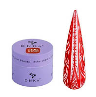 Галь-фарба для дизайну DNKa Gel Paint Ethno Red 5 мл