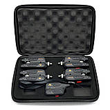 Набір сигналізаторів GLADIATOR RF1118 4+1 Black з пейджером, фото 3