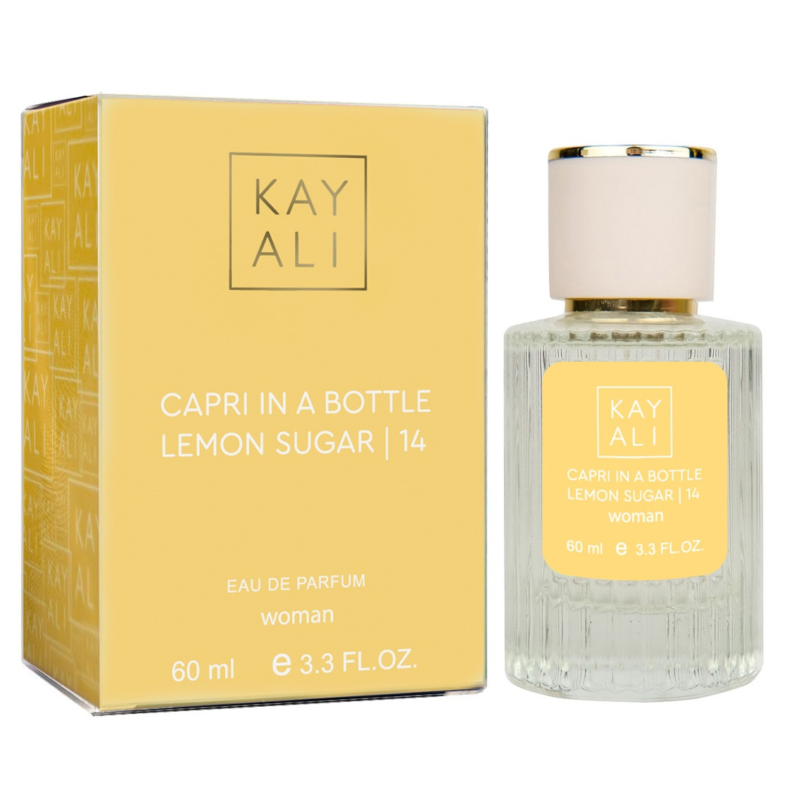 Парфюм женский Kayali Capri in a Bottle Lemon Sugar | 14 60 мл