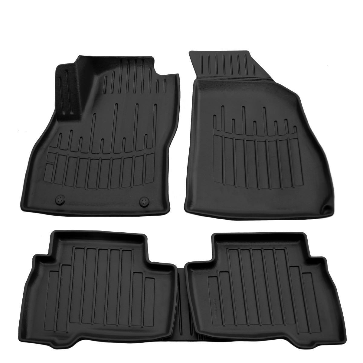 Комплект 3D килимків салону Citroen Nemo (2008–2024), 5 шт,ТЕП, водонепроникні, зносостійкі, фото 1