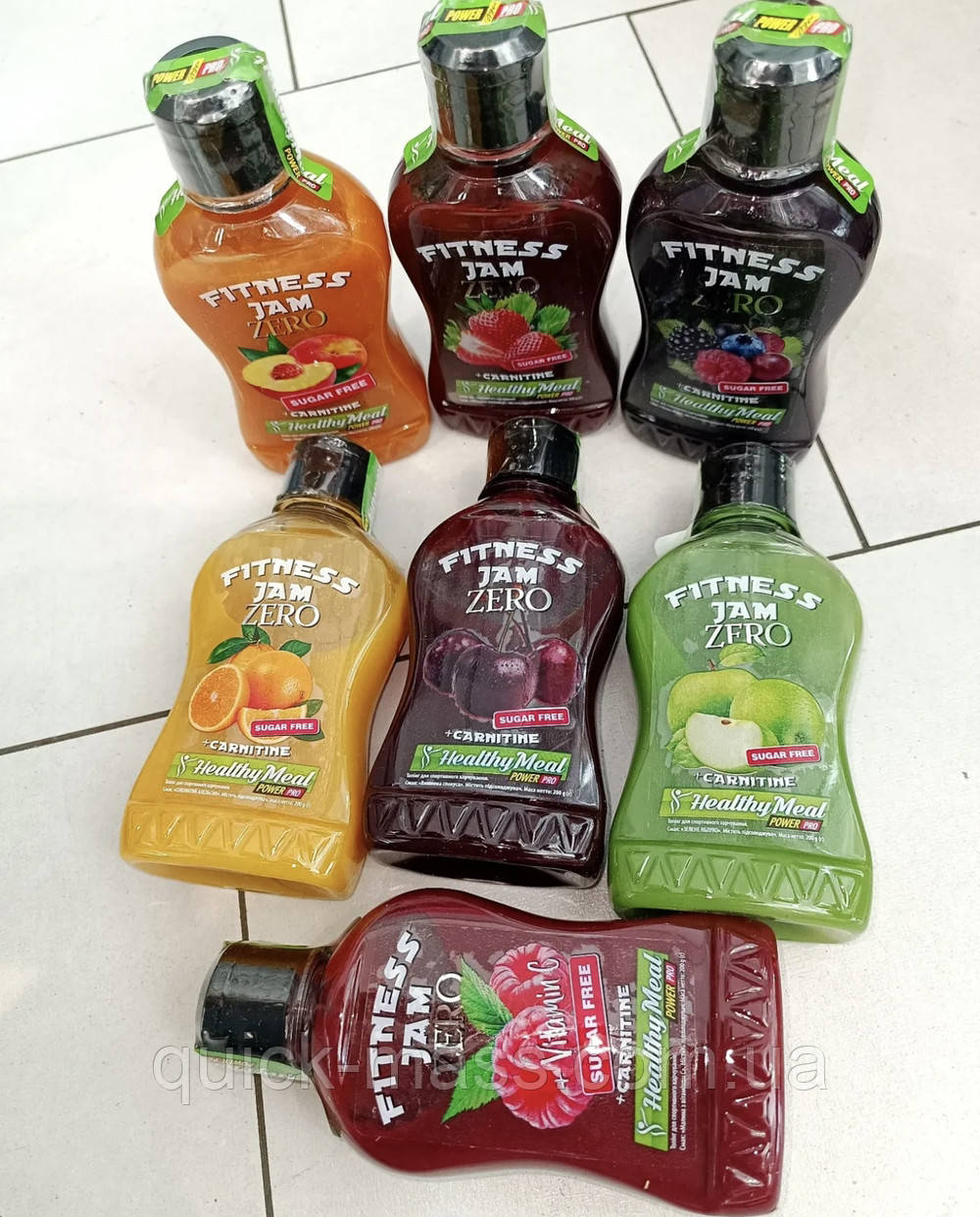 Фітнес джем без цукру Power Pro Fitness Jam 200 грам (різні смаки), фото 1