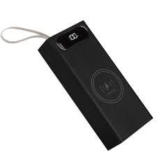 Корпус для павербанку L16 з 16 акумуляторами 18650, безпровідною зарядкою і ліхтарем, фото 1