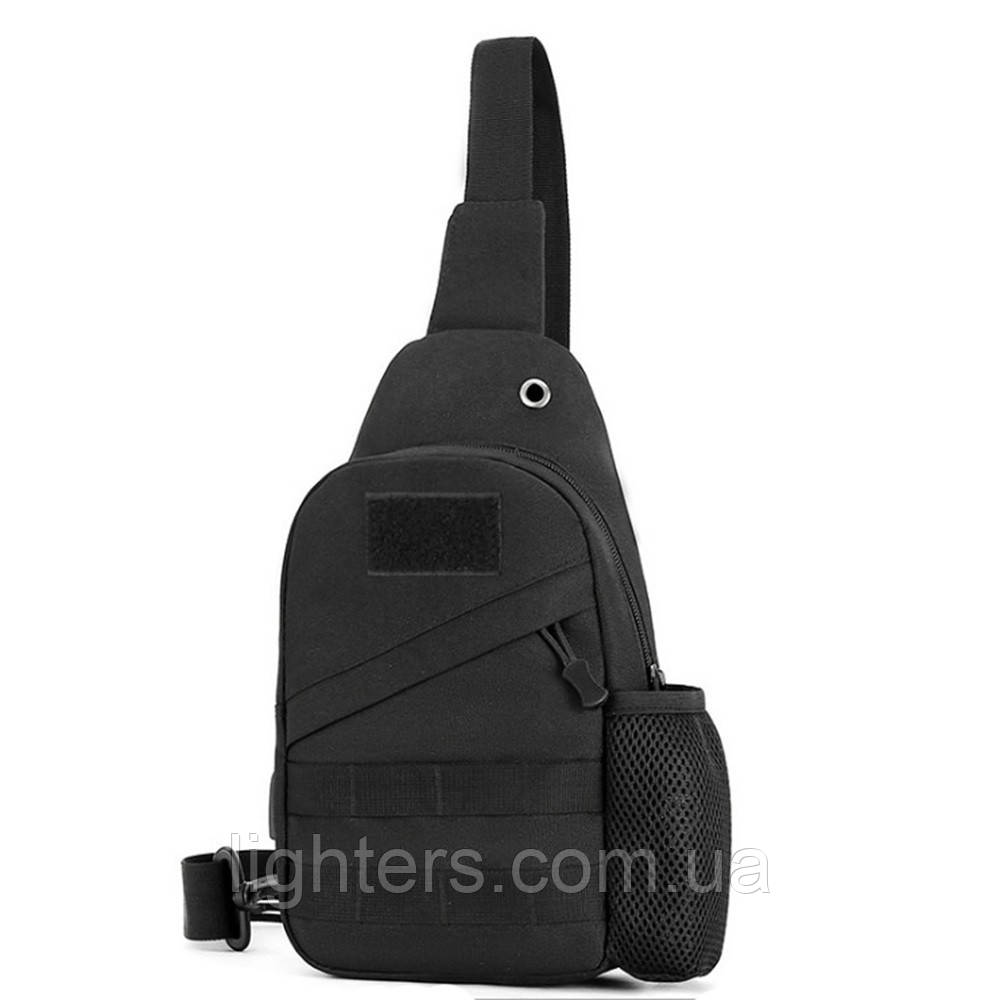 Тактическая сумка рюкзак FEDERAL военная черная сумка на плечо водонепроницаемая LG433 армейские сумки FEDERAL, фото 1