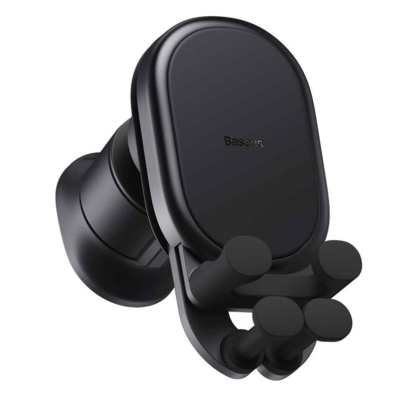 Автотримач для телефона з БЗП Baseus Stable Gravitational Wireless Charging Car Mount Pro 15W (Air Outlet, фото 1