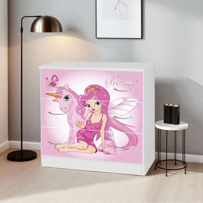 Дитячі меблі Шок Драйв, модульні меблі в спальну кімнату Принцеса, модуль:, фото 1