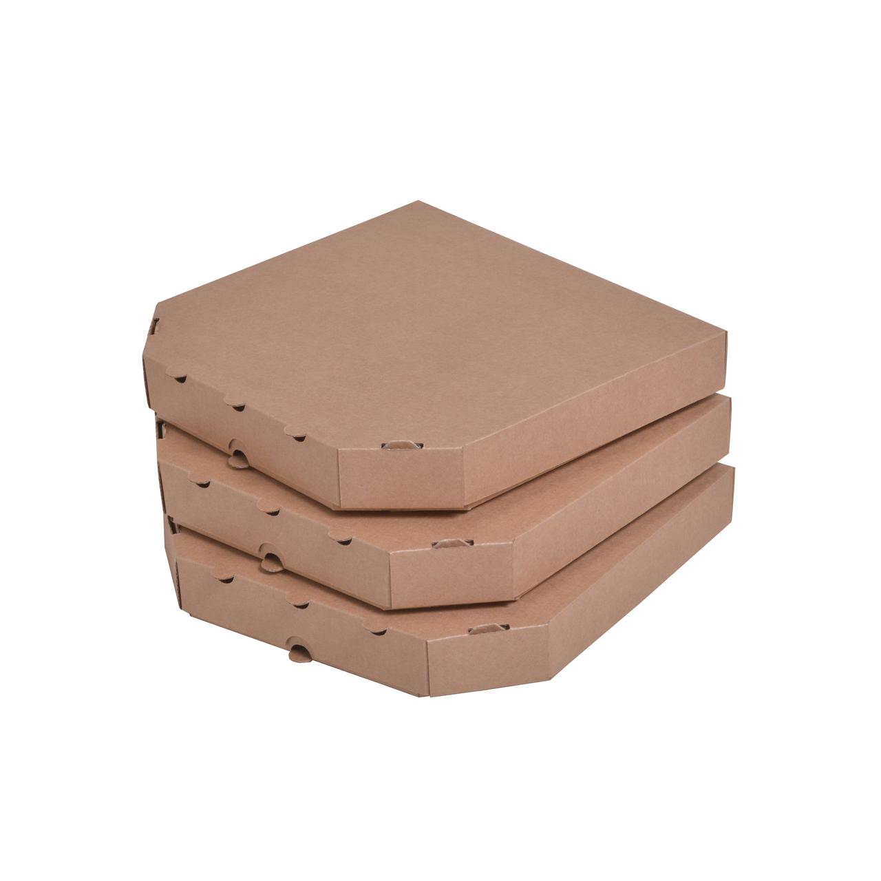 Коробки для піци, 250х250х37, бурі
