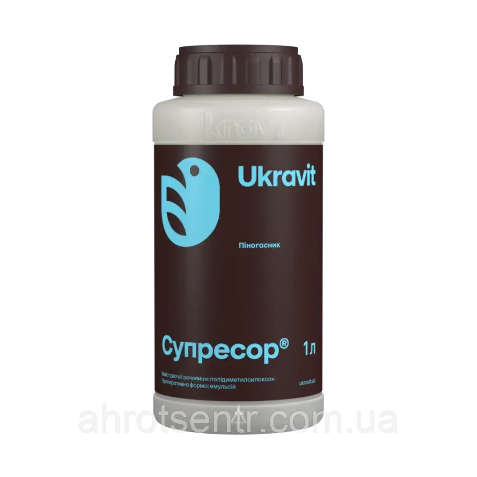 Піногасник Супресор 1 л Укравіт Ukravit Україна, фото 1