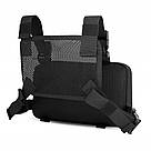 Тактична сумка бронежилет Army військова чорна нагрудна сумка LG-451 армійські сумки Army, фото 8