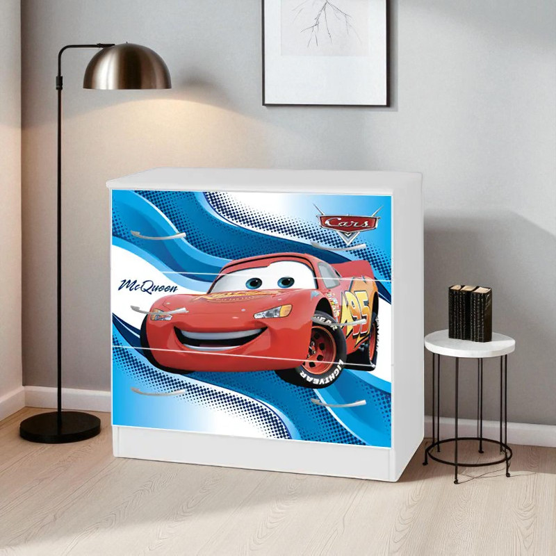 Дитячі меблі Шок Драйв, модульні меблі в спальну кімнату Тачки Блискавка, модуль:, фото 1