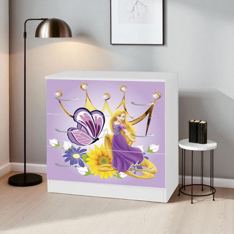 Дитячі меблі Шок Драйв, модульні меблі в спальну кімнату Рапунцель, модуль:, фото 1