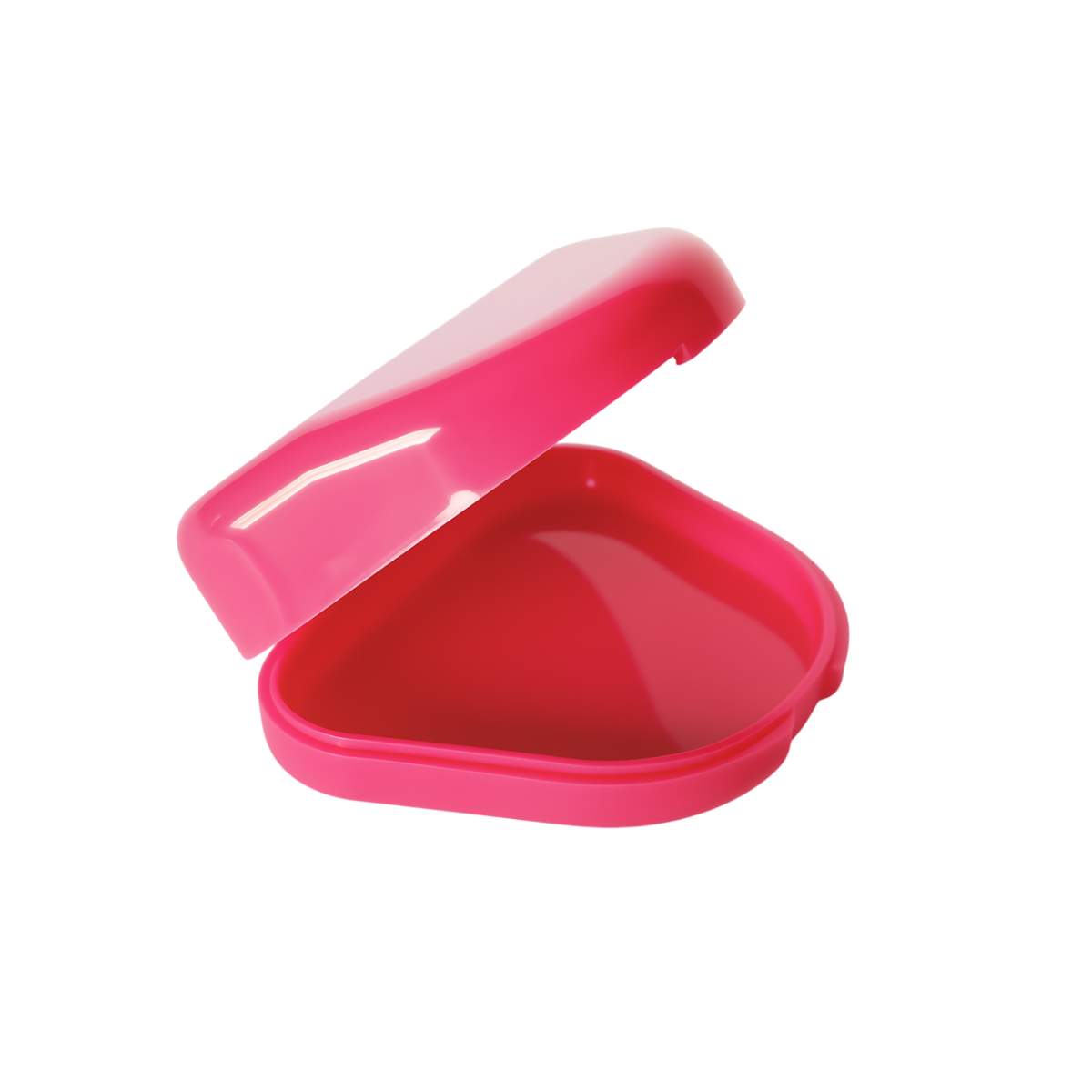 Ретейнер (бокс) для ретейнерів DB12 80*66*27 РОЖЕВИЙ, фото 1