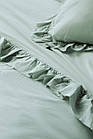 Постільна білизна Issimo Frill Poplin 200 х 220 см Mint, фото 3