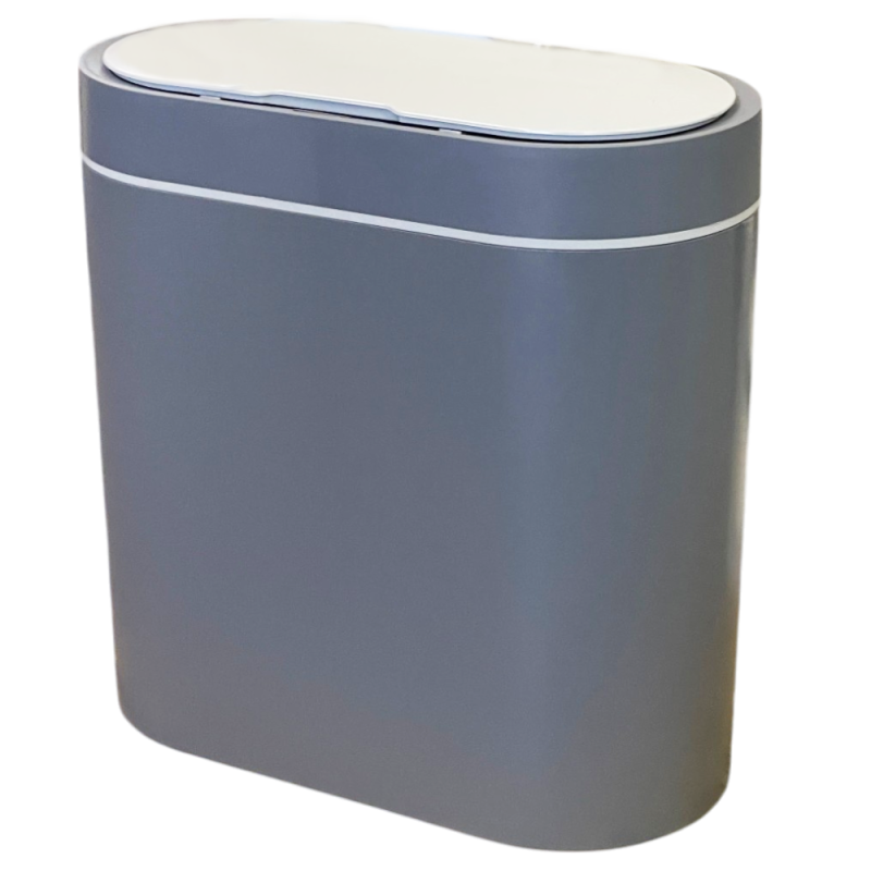 Сенсорне відро для сміття JAH 8 л прямокутне сіре