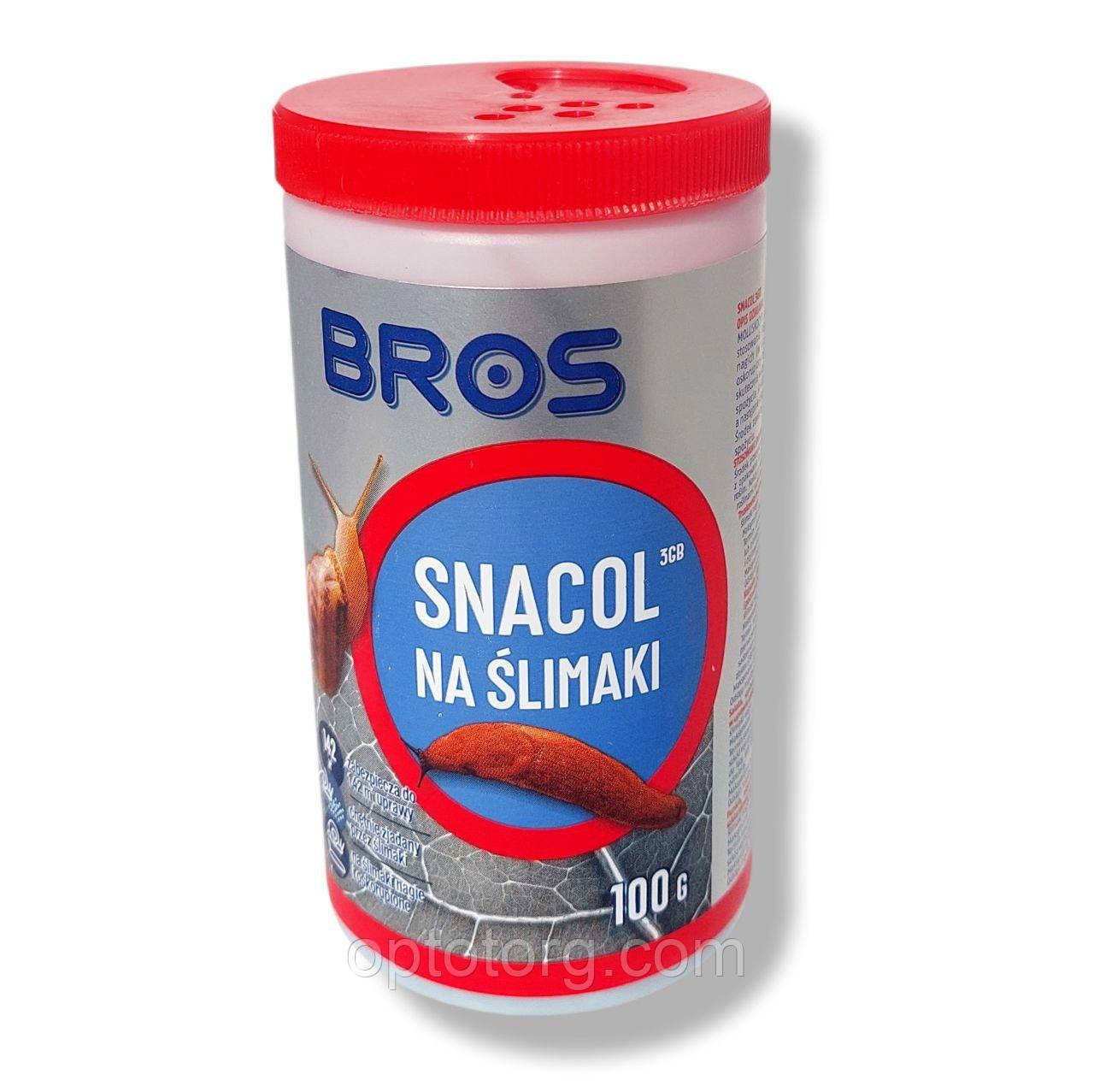 Засіб від слимаків Bros Snacol 100 г, фото 1