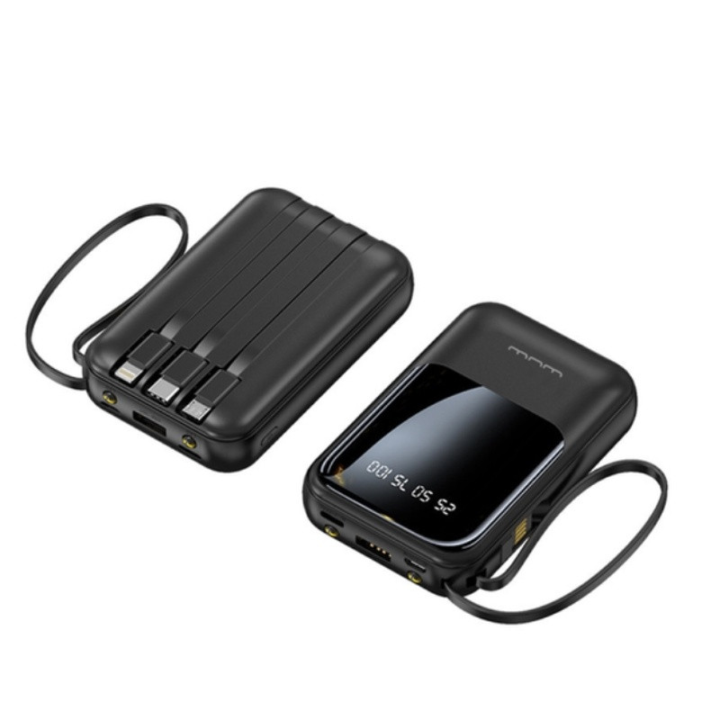Зовнішній акумулятор WUW Y135 10000mAh Black, фото 1