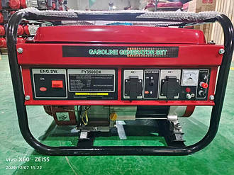 Генератор бензиновий FY3800DX 3,2 кВт