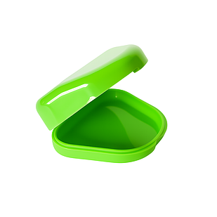 Ретейнер (бокс) для ретейнерів 80*66*27 Зелений