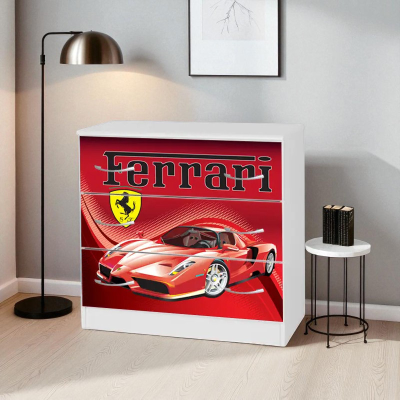 Дитячі меблі Шок Драйв, модульні меблі в спальну кімнату Феррарі, модуль:, фото 1