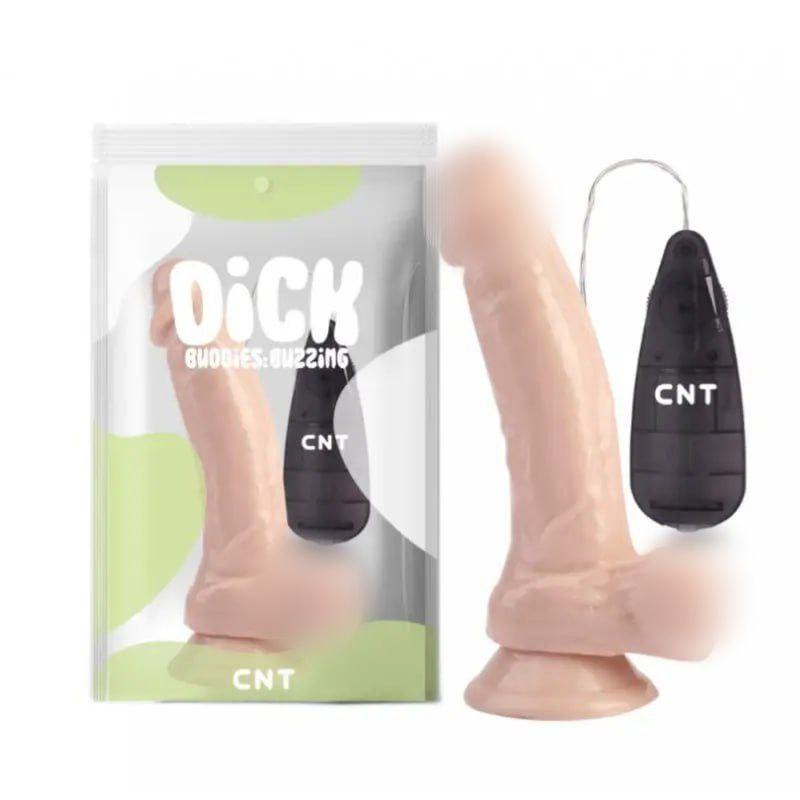 Вібратор, вібростимулятор The Master Dildo Vibrator тілесний, дистанційне керування