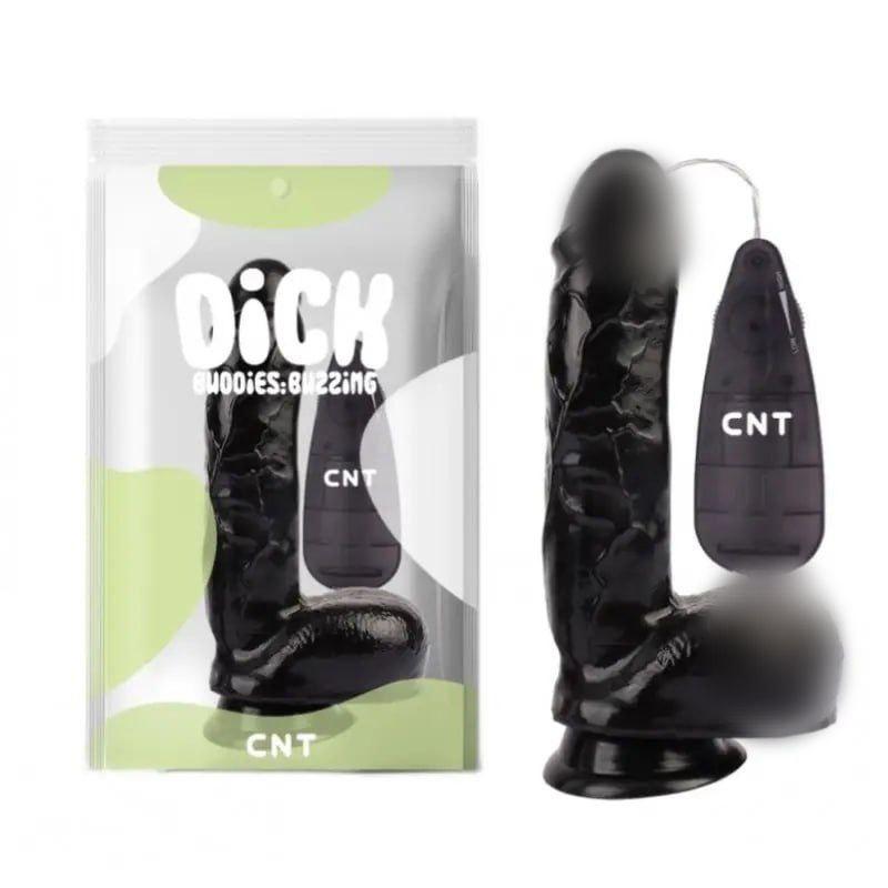 Вібратор, вібромасажер Vibrating Dildo Black 9.0 багатошвидкісна вібрація