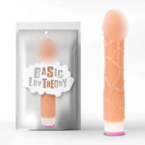 Імітатор пеніса з вібрацією, вагінальне вібро Chisa Basic Pulsator водонепроникний 23 см, фото 1